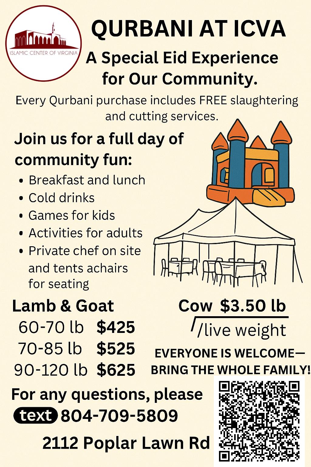 Qurbani at ICVA